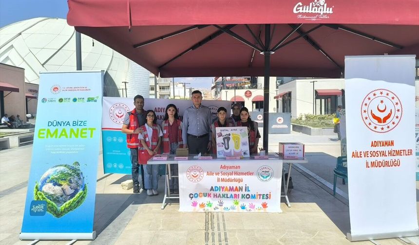 Adıyaman'da Çocuklar İçin İklim Değişikliği Etkinliği