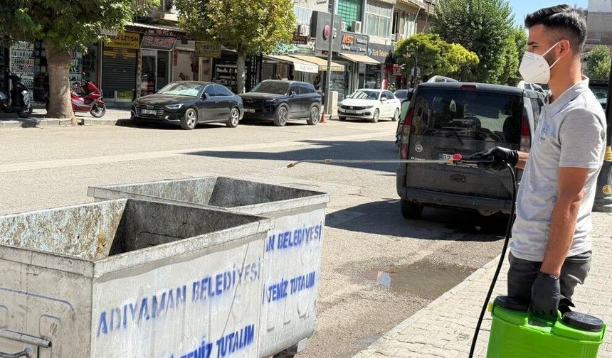 Adıyaman’da Karasinek ve Haşereye Karşı Ekipler Sahada