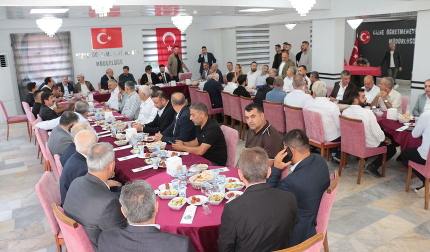AK Parti milletvekilleri, Cizre'de sivil toplum kuruluşu