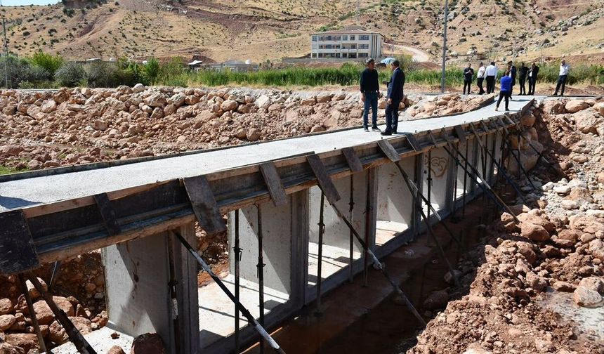 Vekil Tatar, Kasrik'te Dere İslahı ve Yaya Yolu Çalışmalarını İnceledi