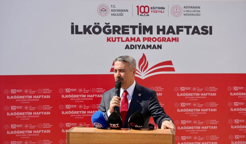 Adıyaman’da Eğitim Yatırımlarıyla Derslik Sayısı 7 Bin 477’ye Ulaştı