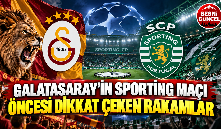 Galatasaray’ın Sporting Maçı Öncesi Dikkat Çeken Rakamlar
