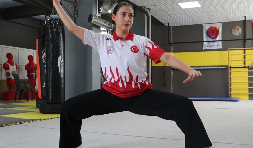 İrem Su Öztürk wushu kung fu Dünya Şampiyonu oldu