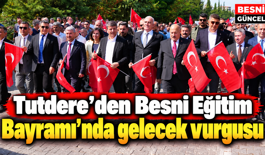 28. Besni Eğitim Bayramı kortej yürüyüşüyle kutlandı
