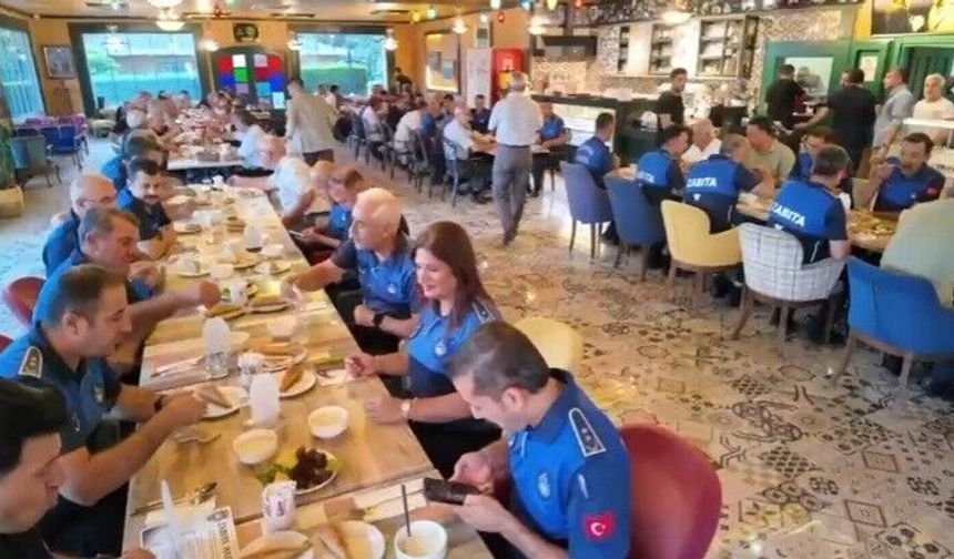 Başkan Tutdere’den Zabıta Personeline Teşekkür