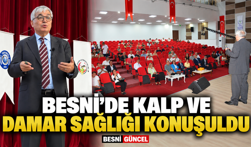 Prof. Dr. Birol Yamak Besnililere Kalp Sağlığını Anlattı