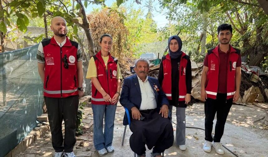 Besni’de Gaziler Günü’nde Gazi Abuzer Çelik Ziyaret Edildi
