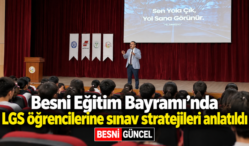 28. Besni Eğitim Bayramı’nda ilk program gerçekleşti