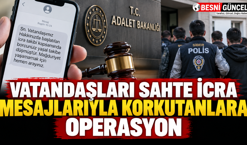 Borçlu Vatandaşları İcrayla Korkutan Avukatlara Operasyon