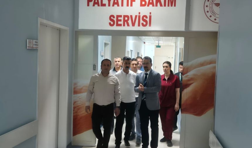 Başhekim Sapan'dan Hastalara Yakın İlgi