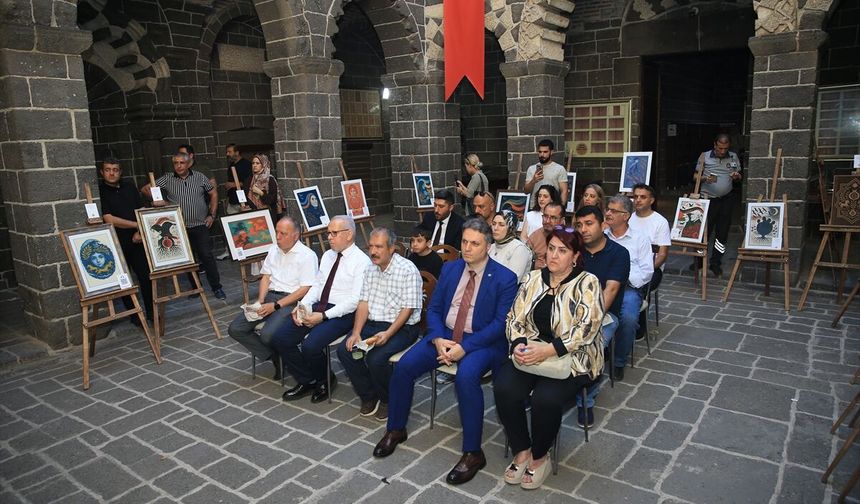 Diyarbakır'da YÖK destekli Gazze sergisi açıldı