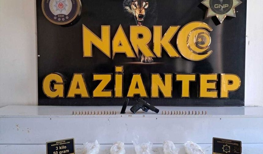 Gaziantep'te Yasa Dışı Madde Ele Geçirildi