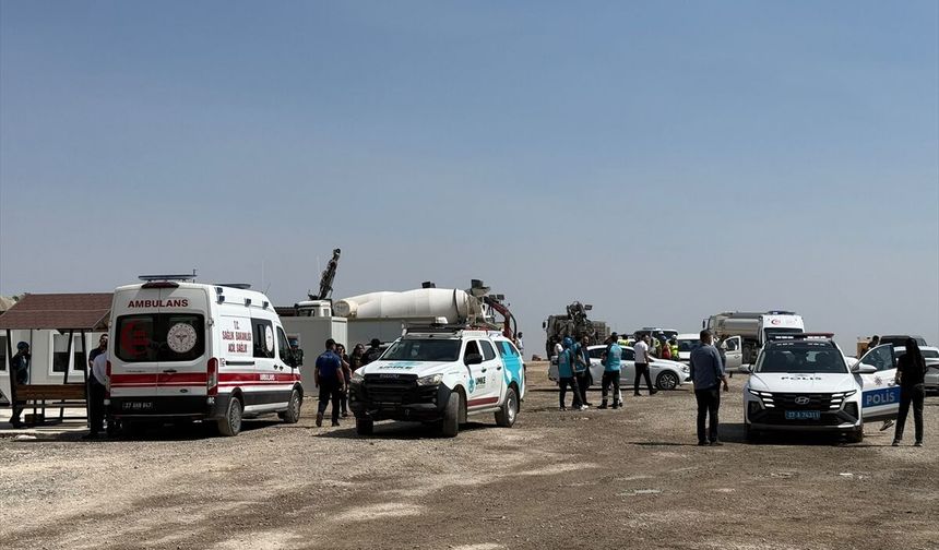 Gaziantep'teki Tünel İnşaatında İskele Çöktü: 1 Yaralı