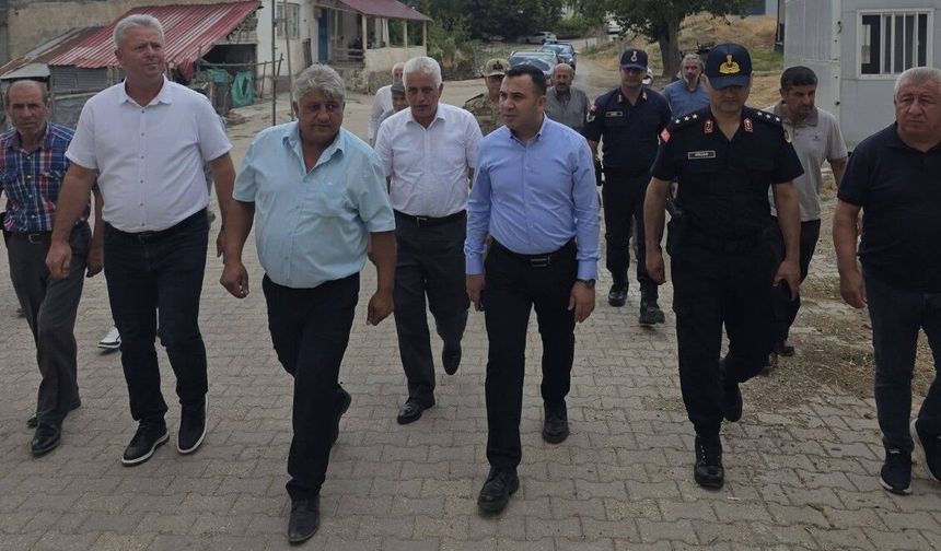 Gölbaşı Kaymakamı Algın Akçakaya’da Halkla Buluştu