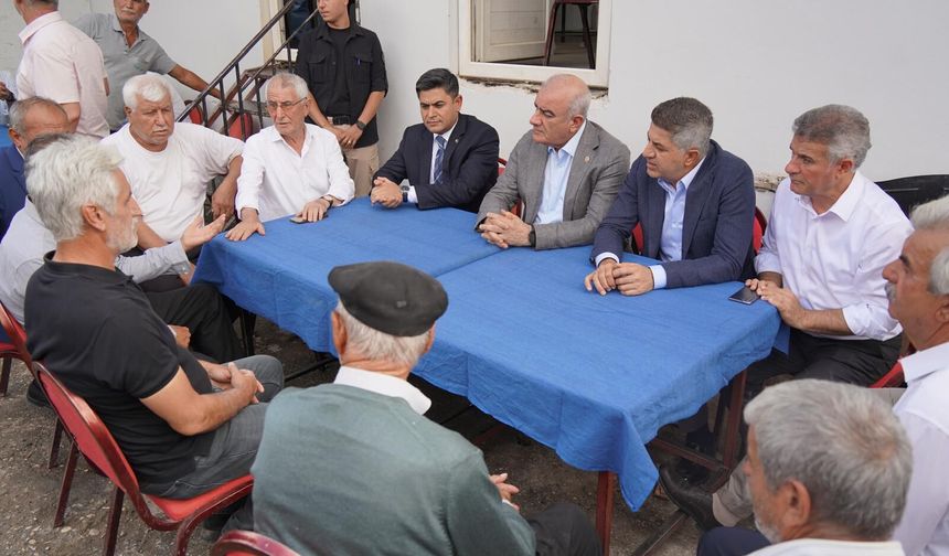 Milletvekili İshak Şan Tut’ta Vatandaşlarla Buluştu