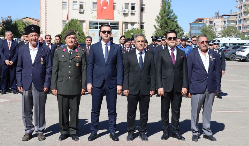 Midyat'ta 19 Eylül Gaziler Günü Töreni Yapıldı