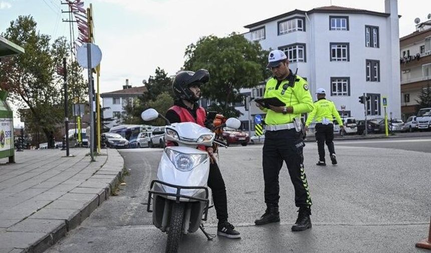 Motosiklet denetimleri 5 yıllık ortalamayı %108 aştı