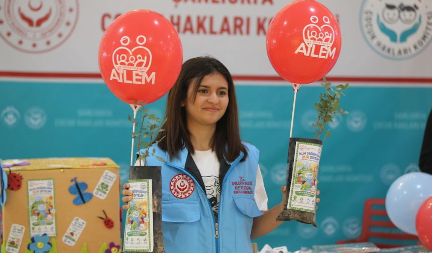 Şanlıurfa'da Çocuklara Yönelik İklim Değişikliği Etkinliği