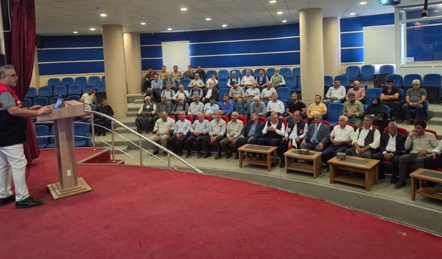 Sincik’te Arıcılara Organik Üretim Eğitimi Verildi