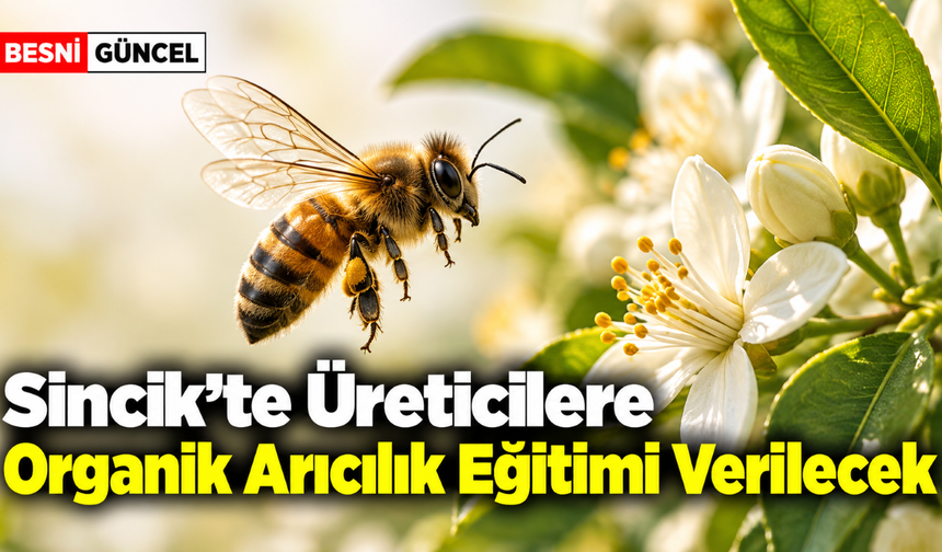 Sincik’te Organik Arıcılık Eğitimi Düzenlenecek