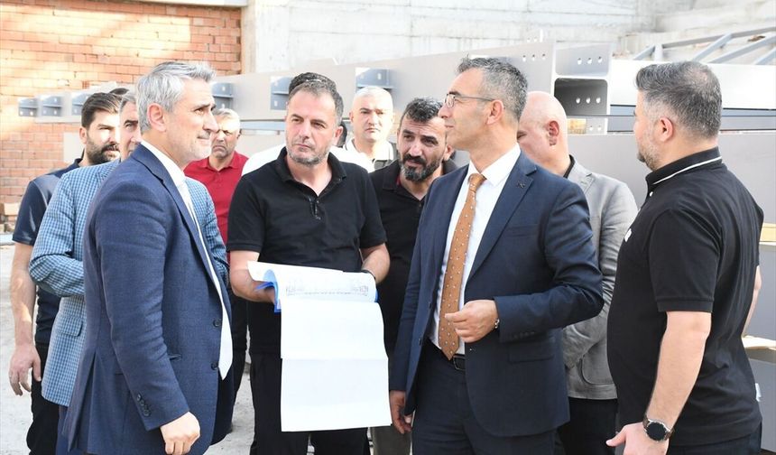 Şırnak'ta Spor ve Gençlik Yatırımları İncelendi