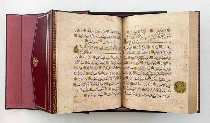 Karadağ'daki Tarihi Mushaf-ı Şerif'in Tıpkıbasımı Tamamlandı