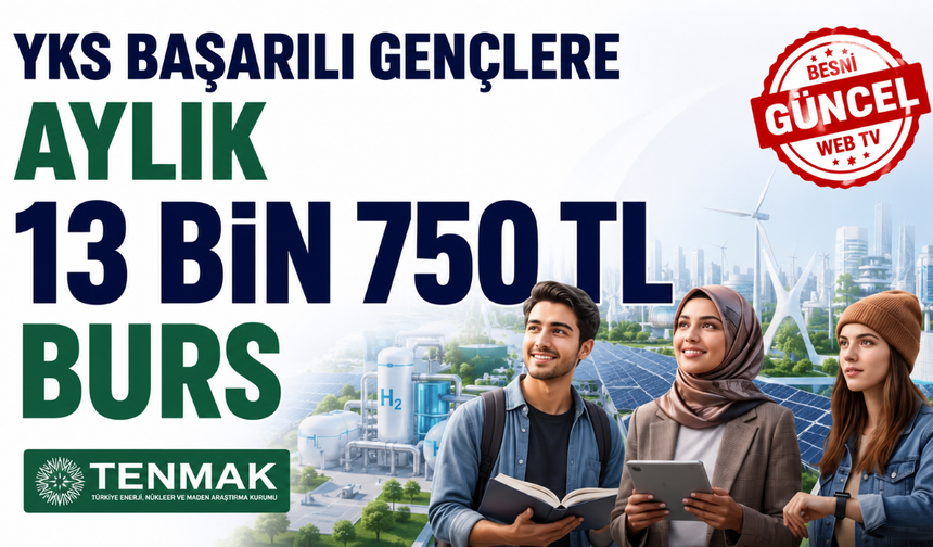 YKS Başarılı Gençlere Aylık 13 Bin 750 TL Burs