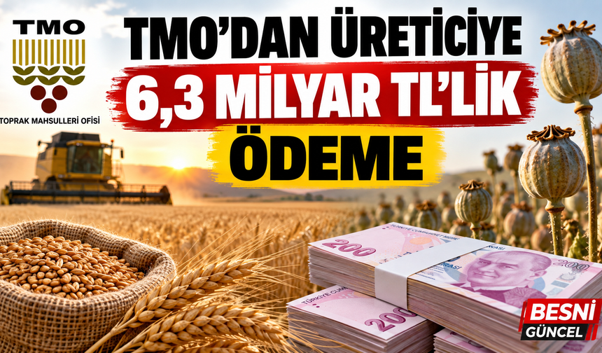 Hububat ve Haşhaş Ödemeleri Hesaplara Yatırılıyor