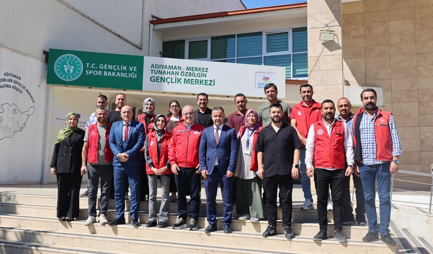 Ulusen, Adıyaman’da gençlik hizmetlerini yerinde inceledi