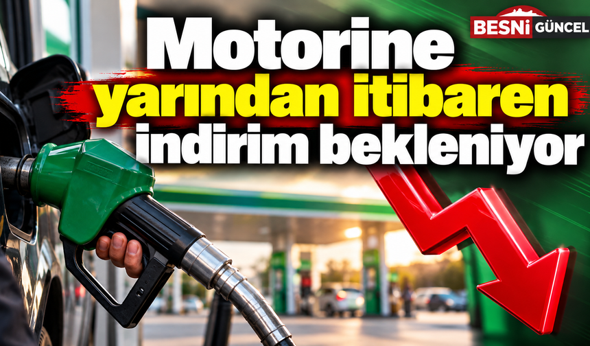 Motorin fiyatında 4,09 TL’lik düşüş bekleniyor
