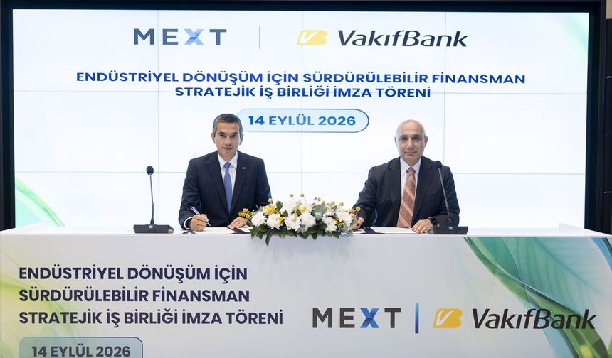 VakıfBank ve MEXT'ten Sanayicilere Yeşil Dönüşüm Desteği