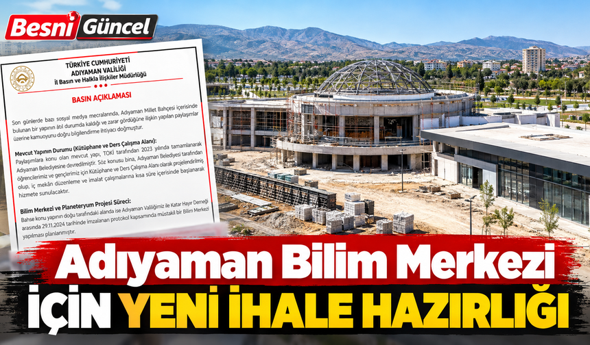 Sosyal Medya Paylaşımları Sonrası Valilikten Millet Bahçesi Açıklaması