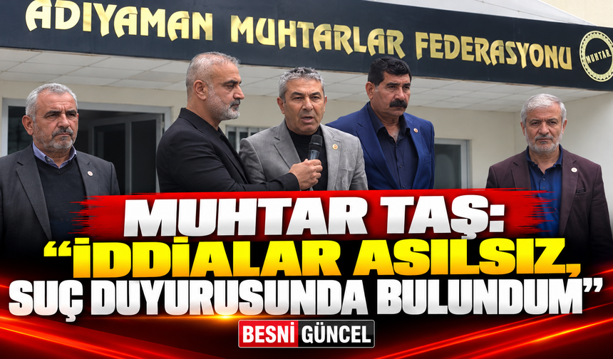 Abdulkadir Geylani Taş’tan Sosyal Medya İddialarına Yanıt