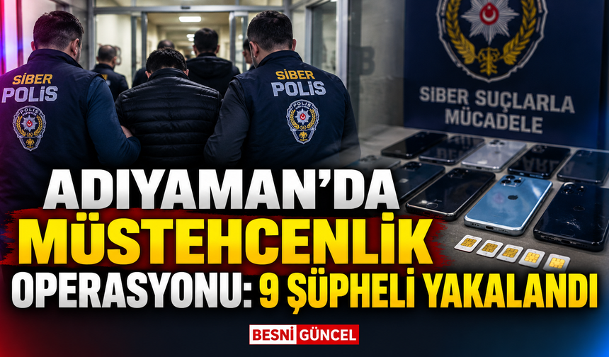 Siber ekiplerden müstehcenlik operasyonu: 9 gözaltı