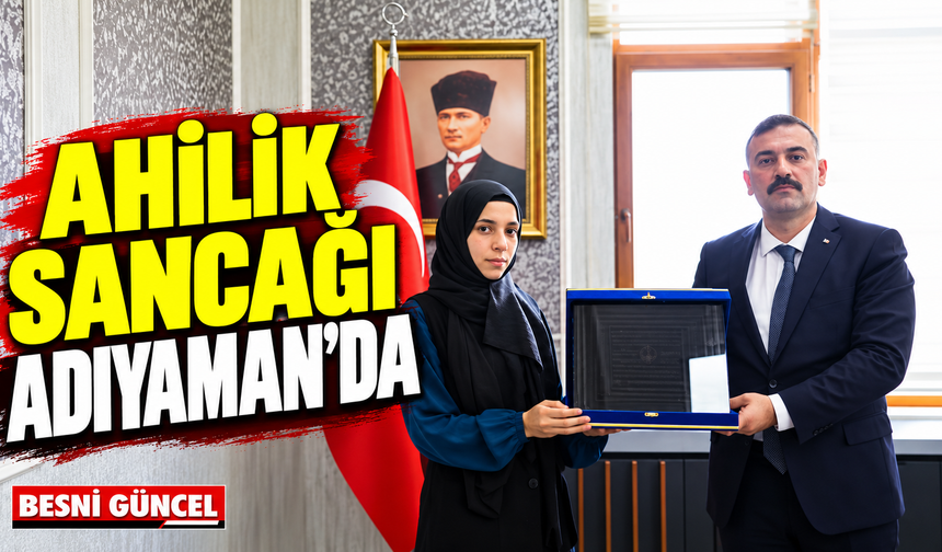 Ahilik Sancağı Adıyaman’da Gençlere Emanet
