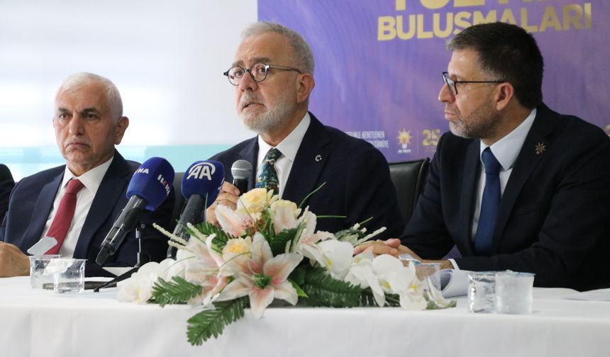 AK Parti Grup Başkanvekili Yenişehirlioğlu Siirt'te Konuştu