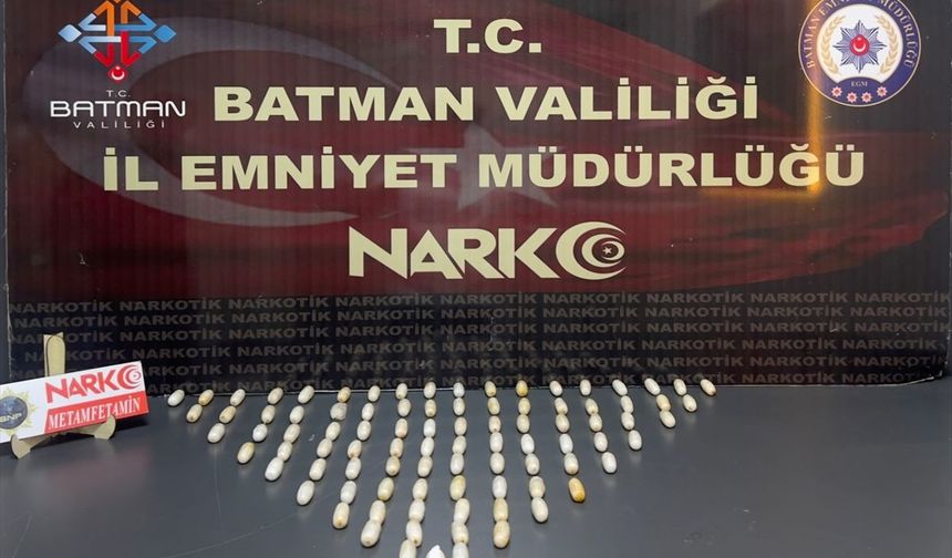 Batman'da Midesinden Yasa dışı madde Çıkan Zanlı Tutuklandı