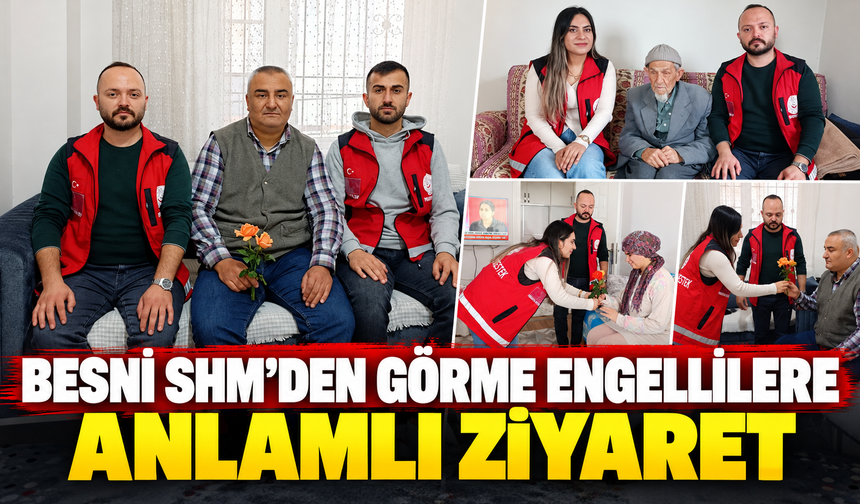 Besni’de Beyaz Baston Günü’nde Farkındalık Ziyaretleri