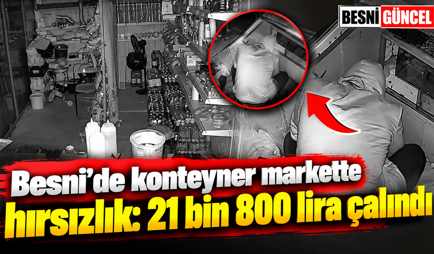 Mert Market’te gece hırsızlığı: 21 bin 800 lira kayıp