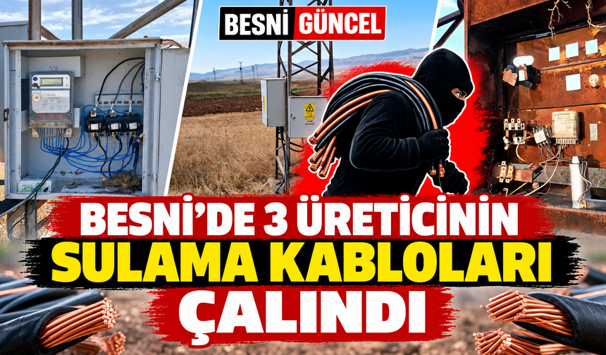 Yazı Karakuyu ve Payamca’da Sondaj Kabloları Çalındı