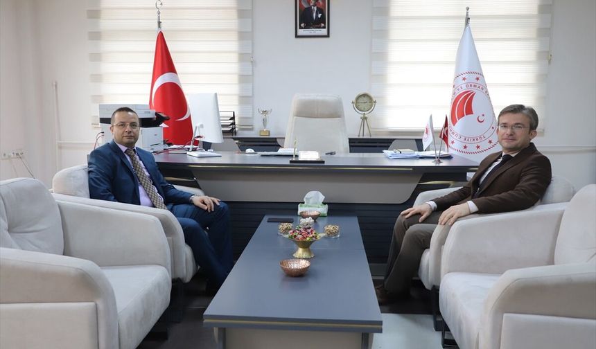 Kaymakam Baycar'dan Cizre Tarım ve Orman Müdürlüğüne Ziyaret