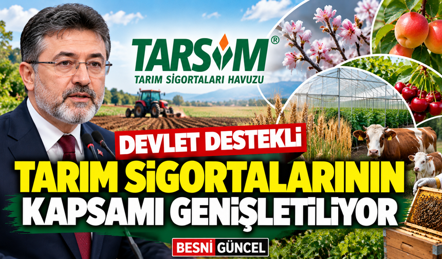 TARSİM’de 2027 Yenilikleri: Üreticilere Yeni Güvenceler