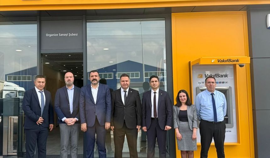 Diyarbakır OSB'deki Firmalara Yeni Bankacılık Hizmeti