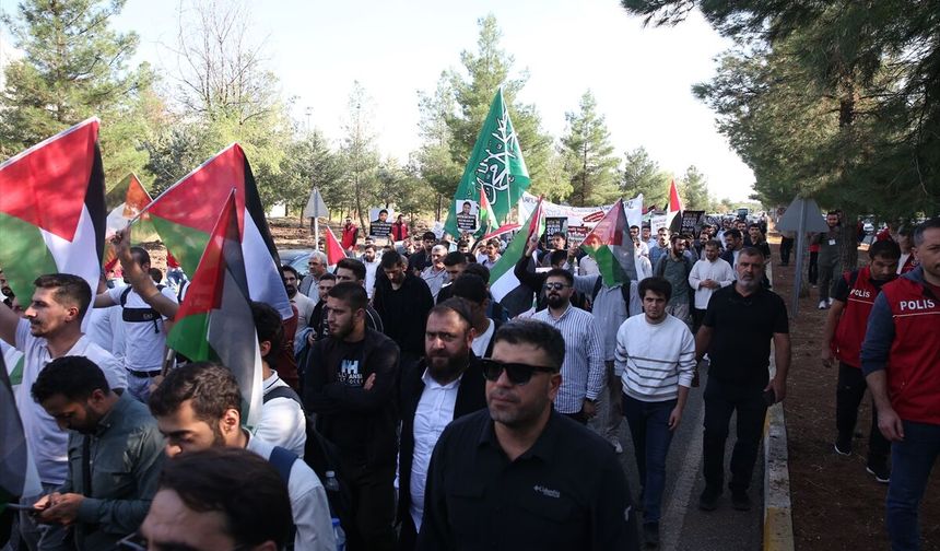 Diyarbakır'da Gazze İçin 'Vicdan Köprüsü' Yürüyüşü
