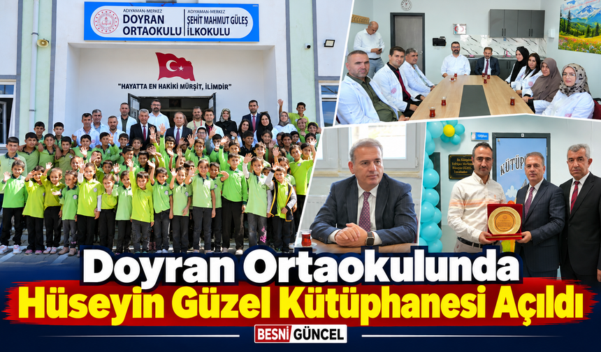 Öğretmen Hüseyin Güzel’in Adı Kütüphanede Yaşatılacak