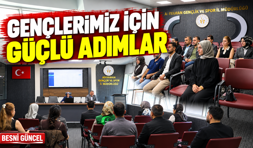 Gençlerin geleceği için eğitim ve sosyal faaliyetler masaya yatırıldı