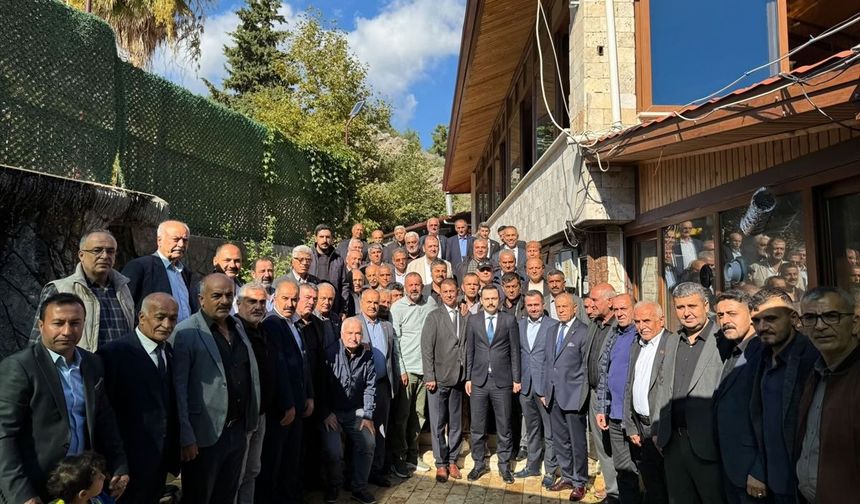 İslahiye Kaymakamı Oğuztürk, Muhtarlarla Bir Araya Geldi