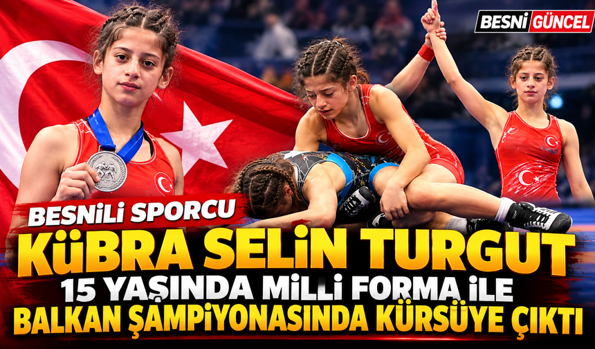 Kübra Selin Turgut’tan Balkan Şampiyonası’nda ikincilik