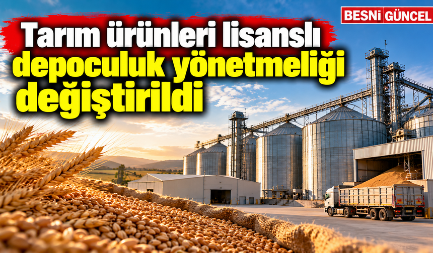 Lisanslı depolarda ücret tarifelerine yeni düzenleme