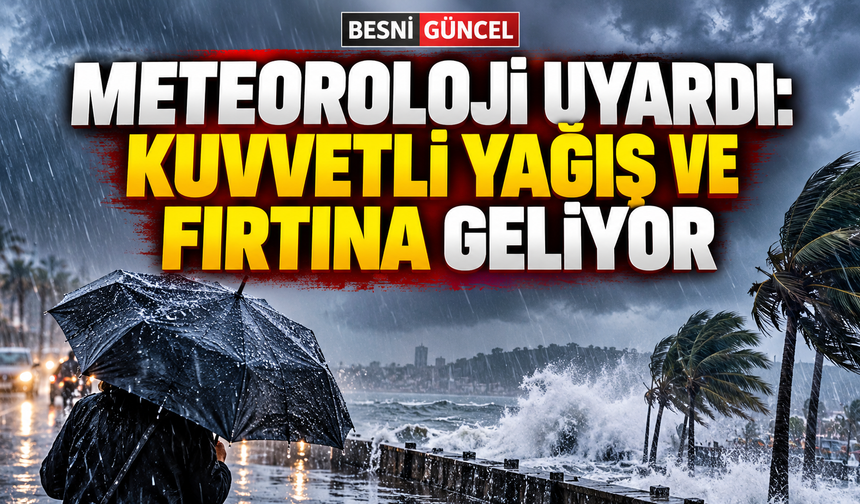 3 Ekim’de Kuvvetli Yağış ve Rüzgâr Etkili Olacak
